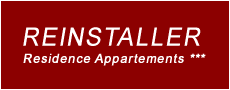 REINSTALLER - Residence Appartements***